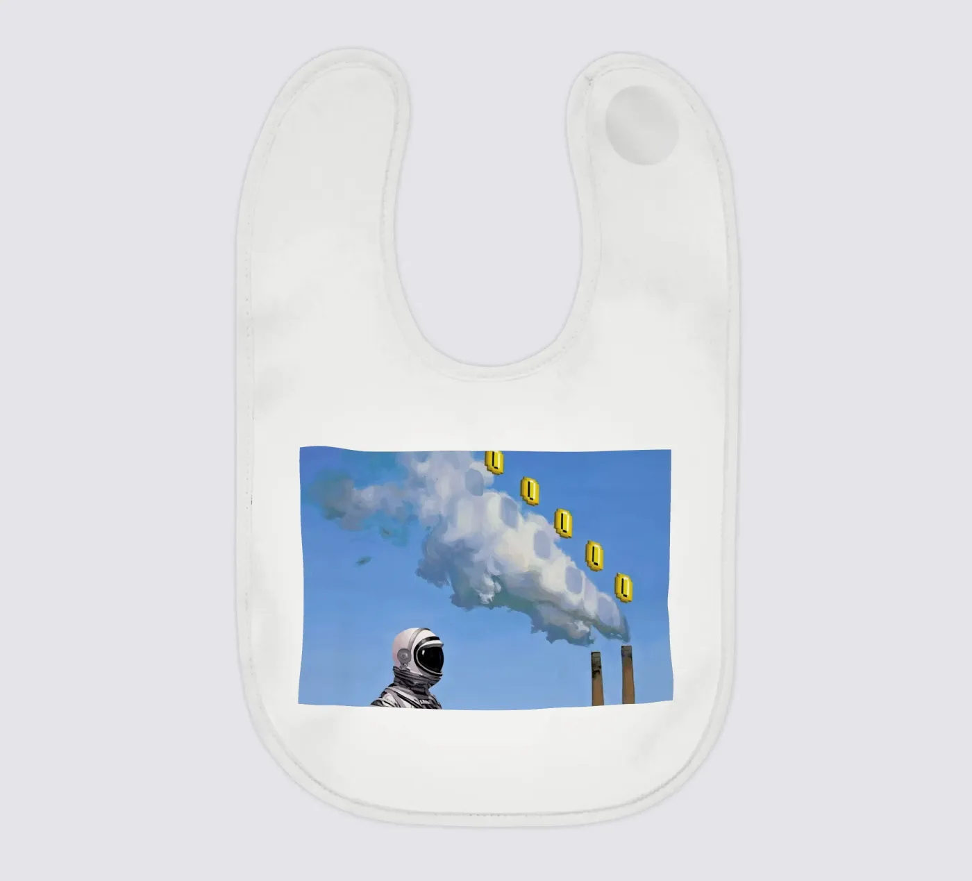 Level Up baby slabbetje van Scott Listfield