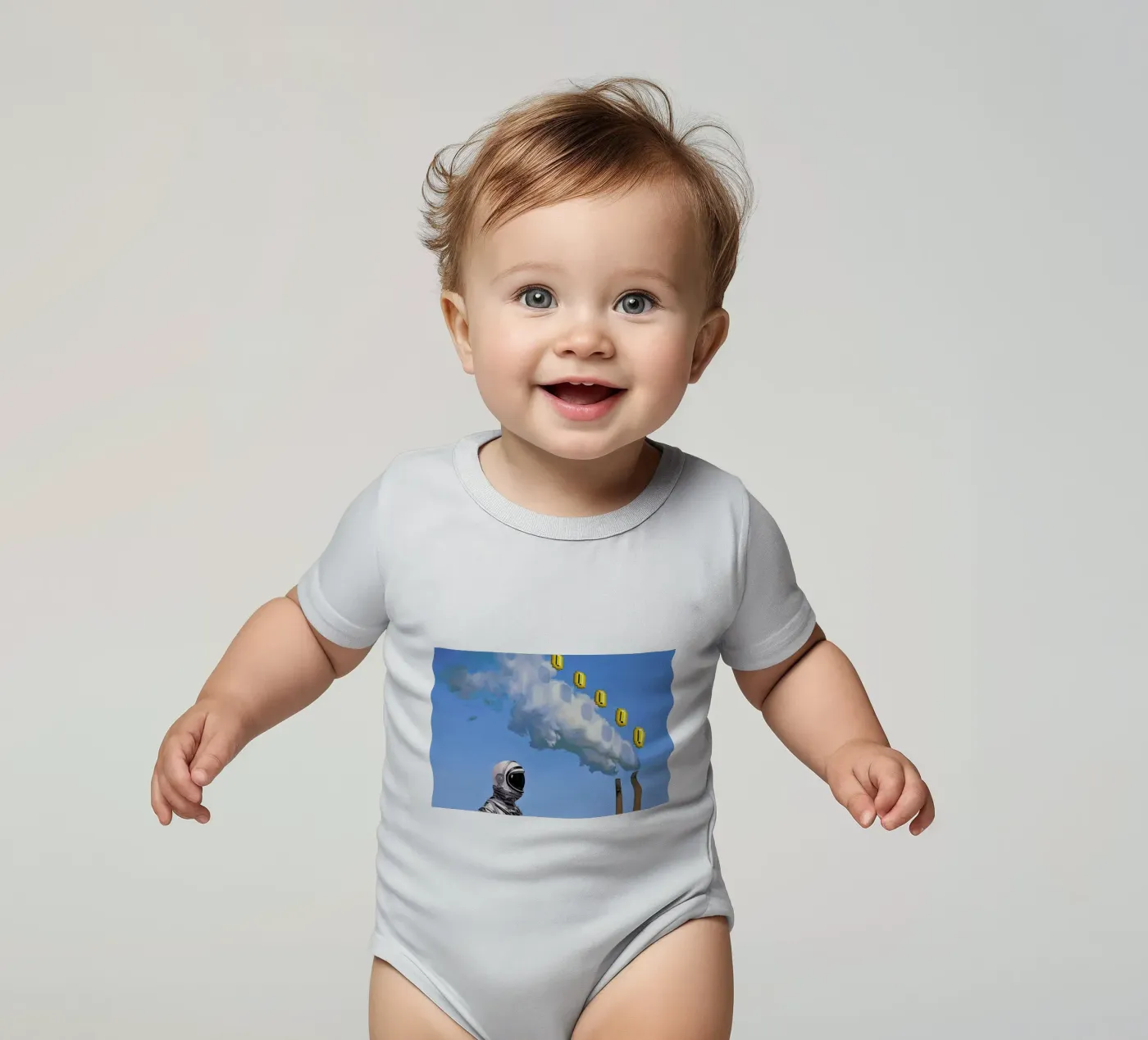 Level Up babyrompertje korte mouwen van Scott Listfield