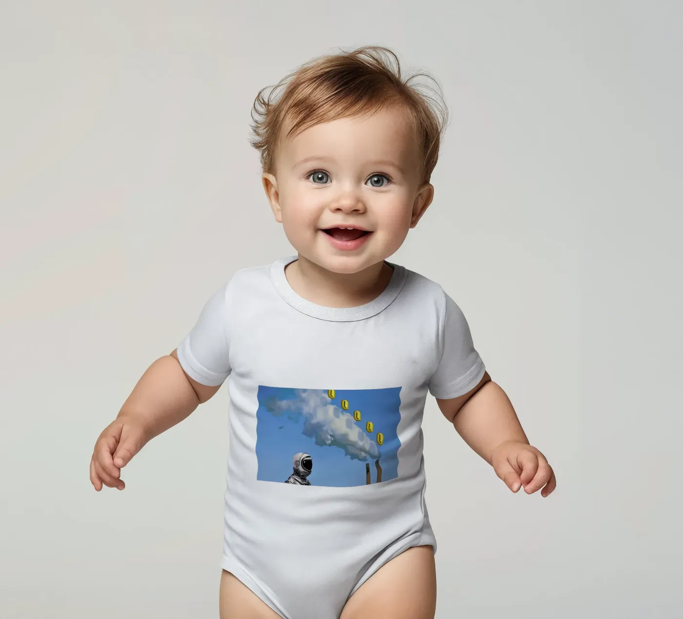 Level Up babyrompertje korte mouwen van Scott Listfield