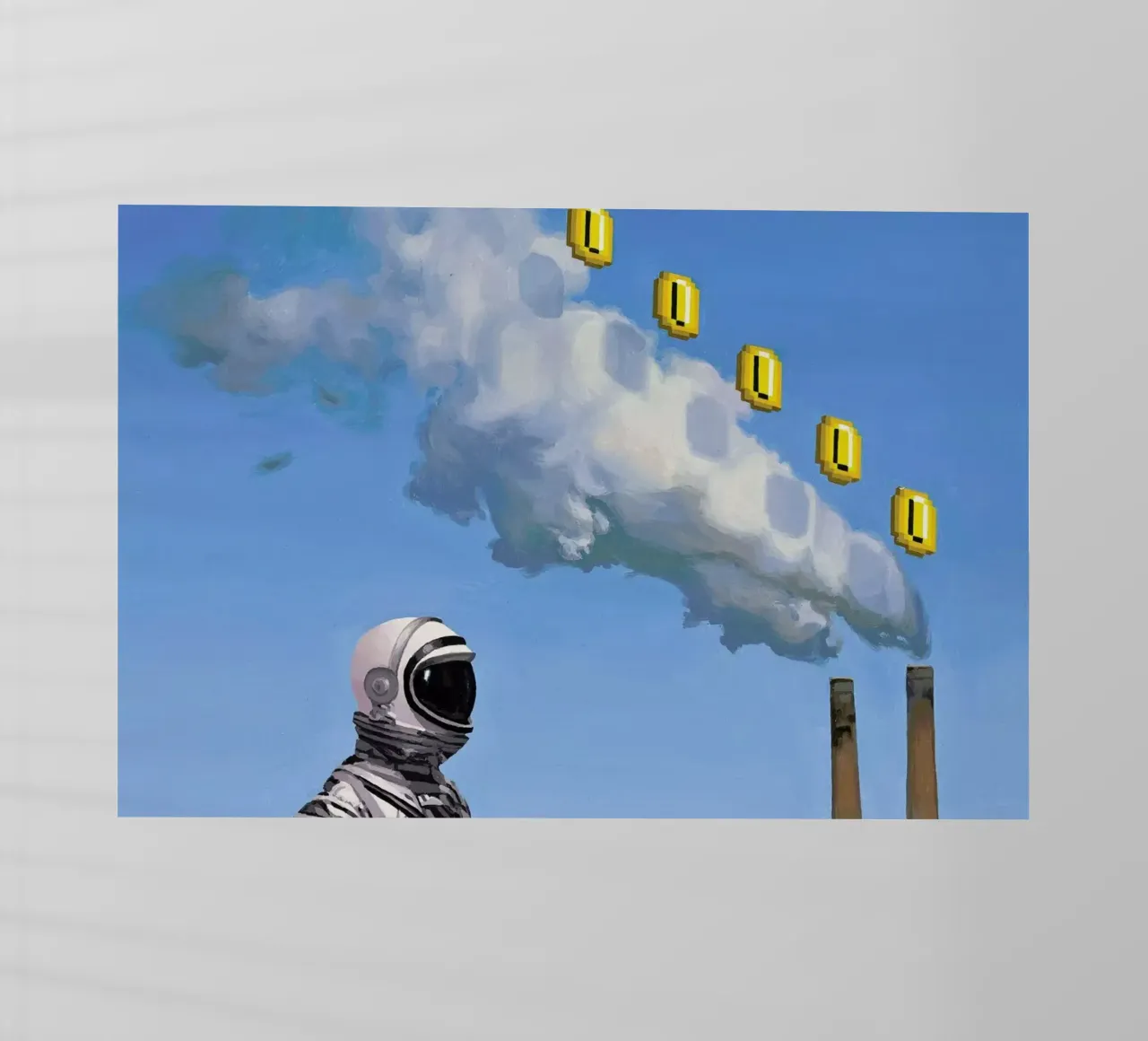 Level Up backlit folie van Scott Listfield