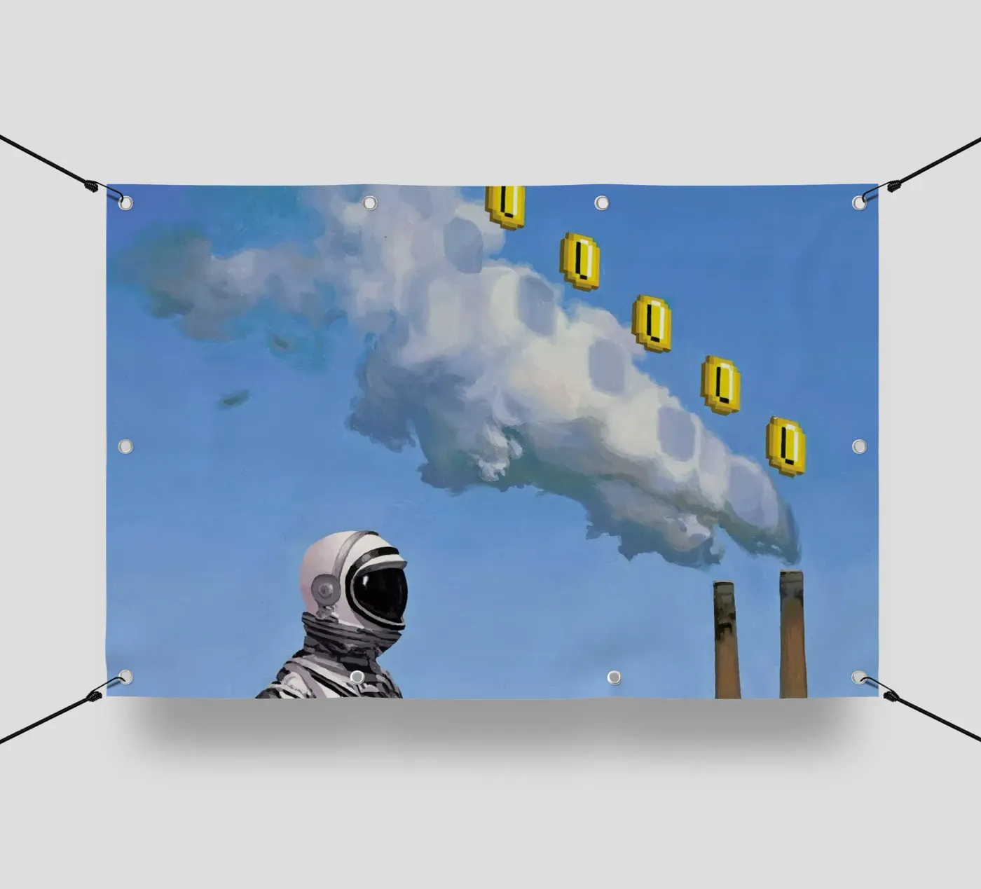 Level Up telo in pvc da Scott Listfield