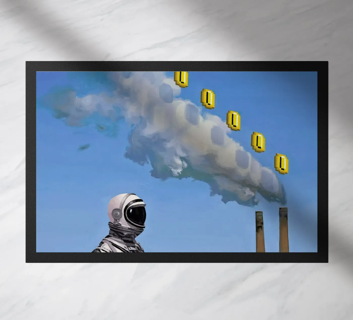 Level Up Fußmatte von Scott Listfield