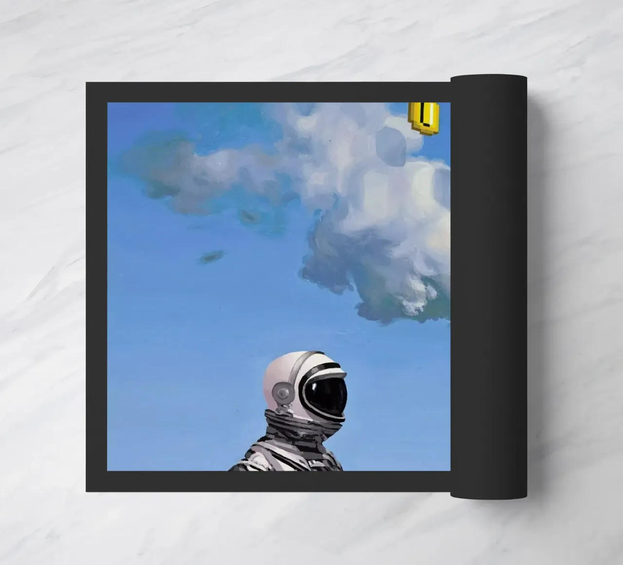 Level Up Fußmatte von Scott Listfield