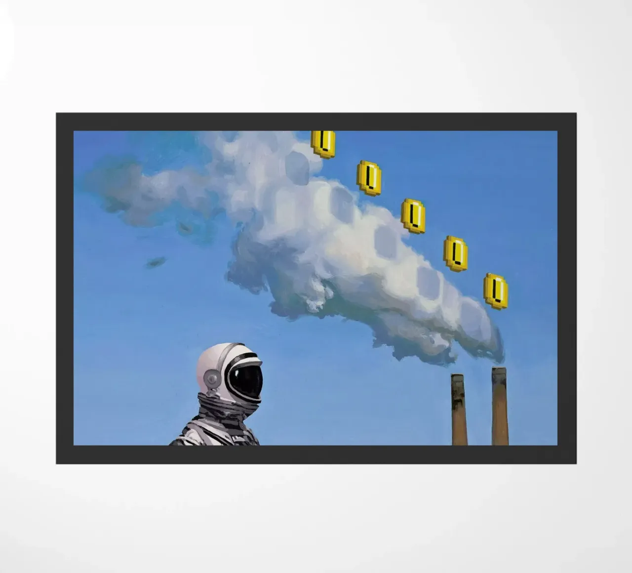 Level Up Fußmatte von Scott Listfield