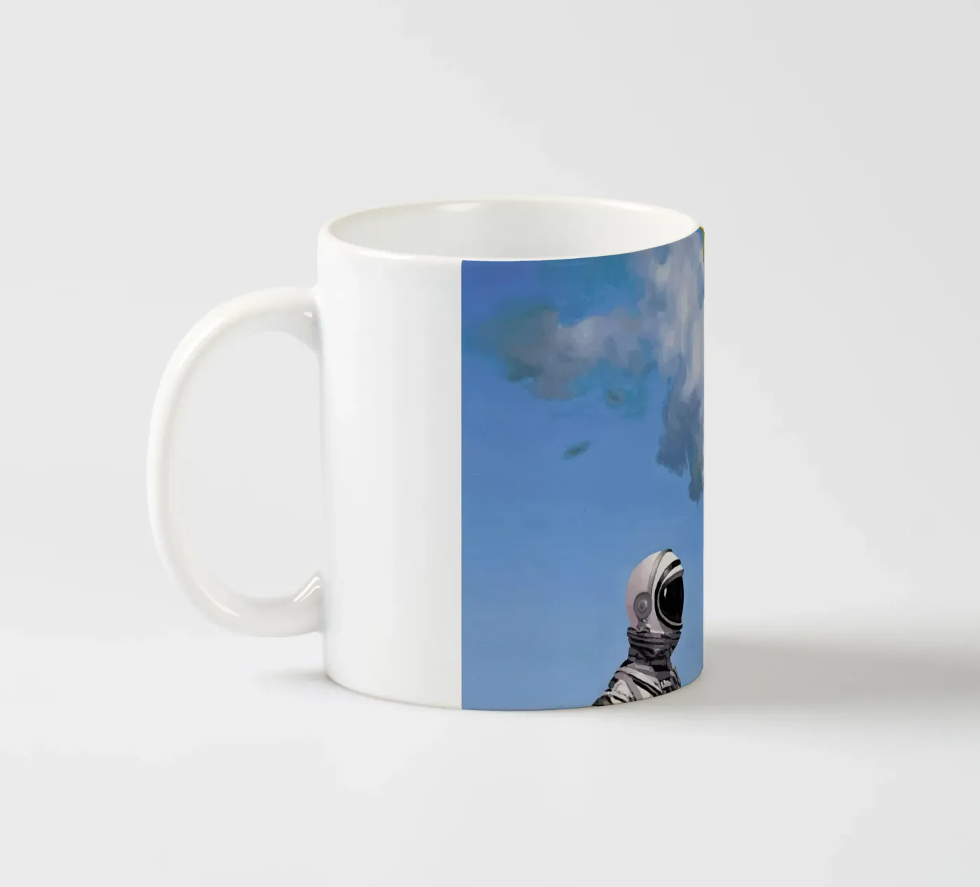 Level Up ceramic mug by Scott Listfield