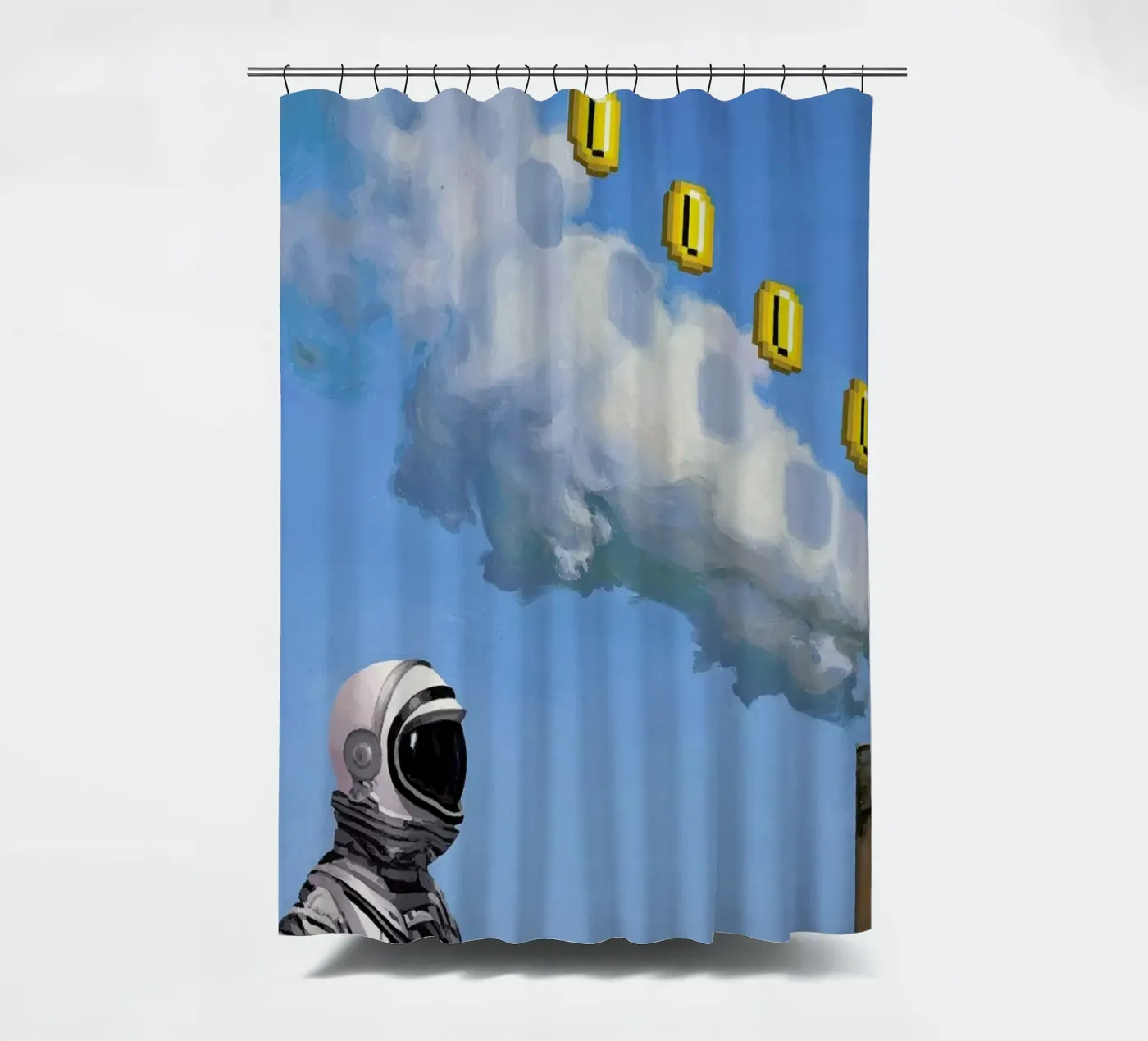 Level Up Duschvorhang von Scott Listfield