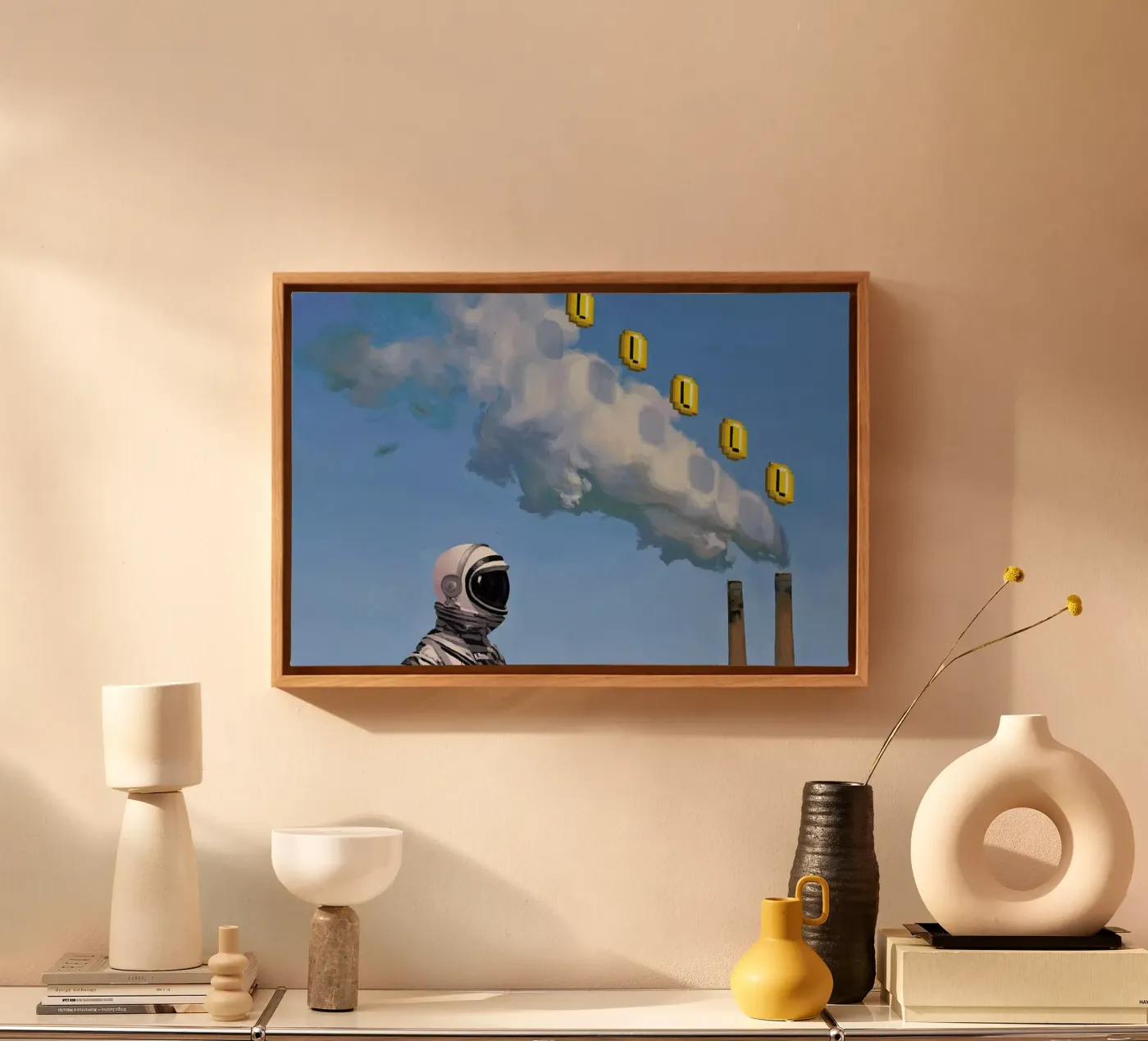Level Up canvas van Scott Listfield