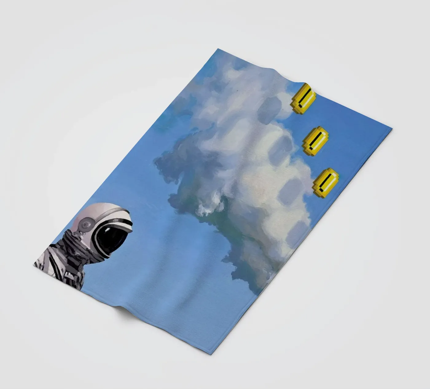 Level Up fleece blanket by Scott Listfield