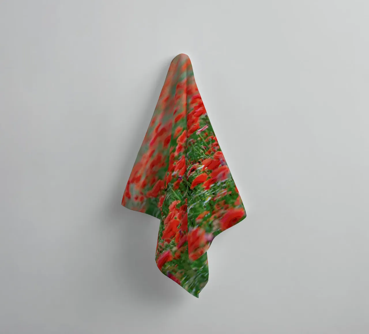 Poppy Field asciugamano da bagno da Curious Collections by Marielle Leenders