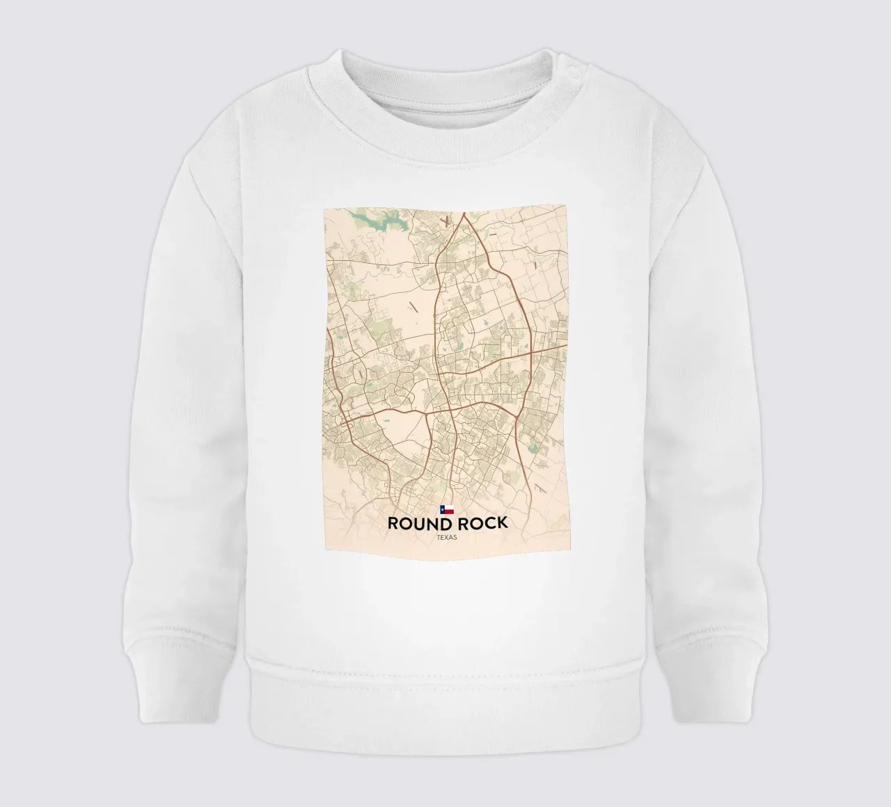 Round Rock TX felpa neonato da Jacob W MICKELSON