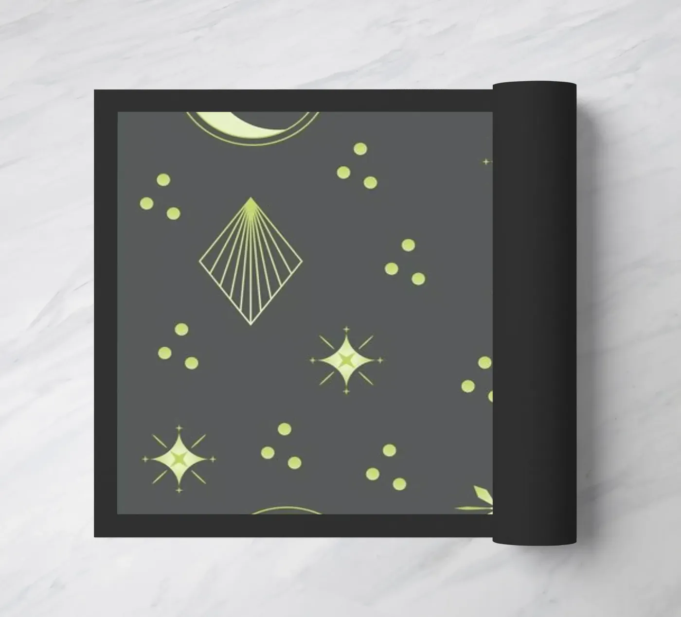 Night Sky Fußmatte von Sabrina Ziegenhorn