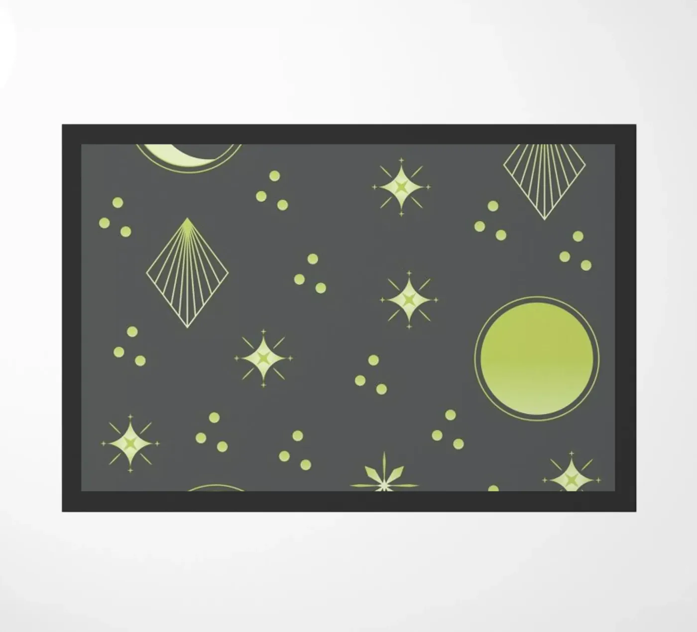 Night Sky Fußmatte von Sabrina Ziegenhorn
