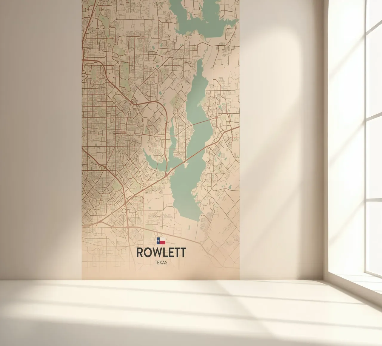 Rowlett TX fotobehang van Jacob W MICKELSON