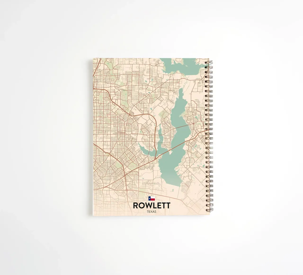 Rowlett TX spiral notebook by Jacob W MICKELSON