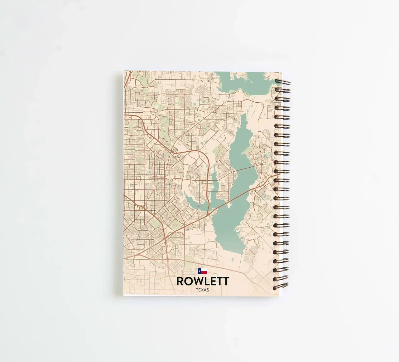 Rowlett TX spiral notebook by Jacob W MICKELSON