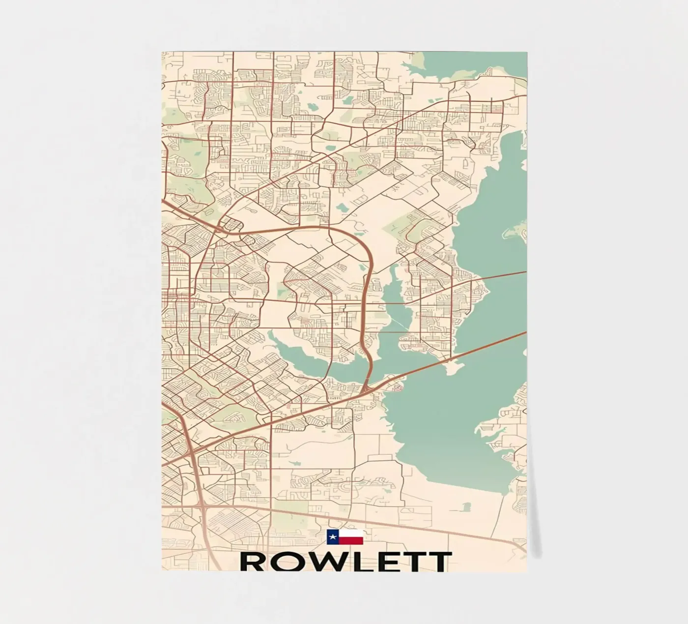 Rowlett TX sticker sheet by Jacob W MICKELSON
