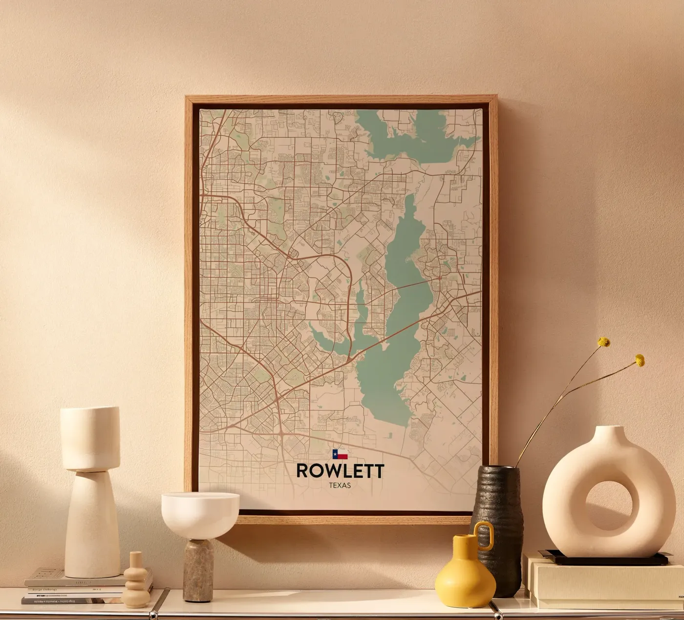 Rowlett TX canvas by Jacob W MICKELSON