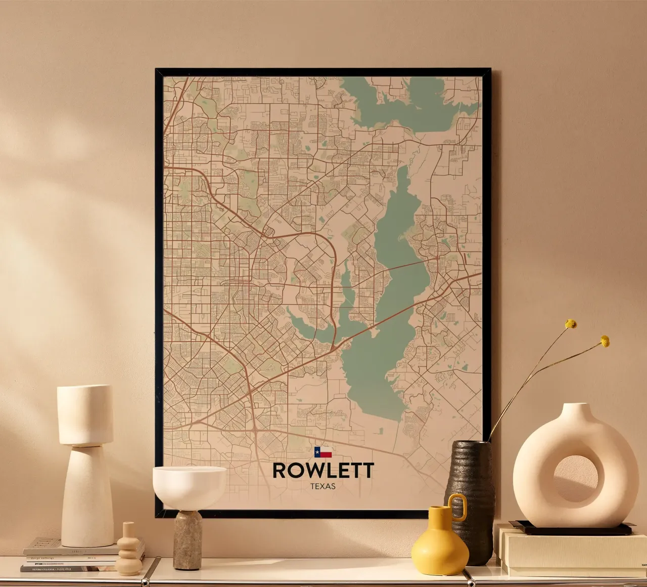 Rowlett TX poster da Jacob W MICKELSON