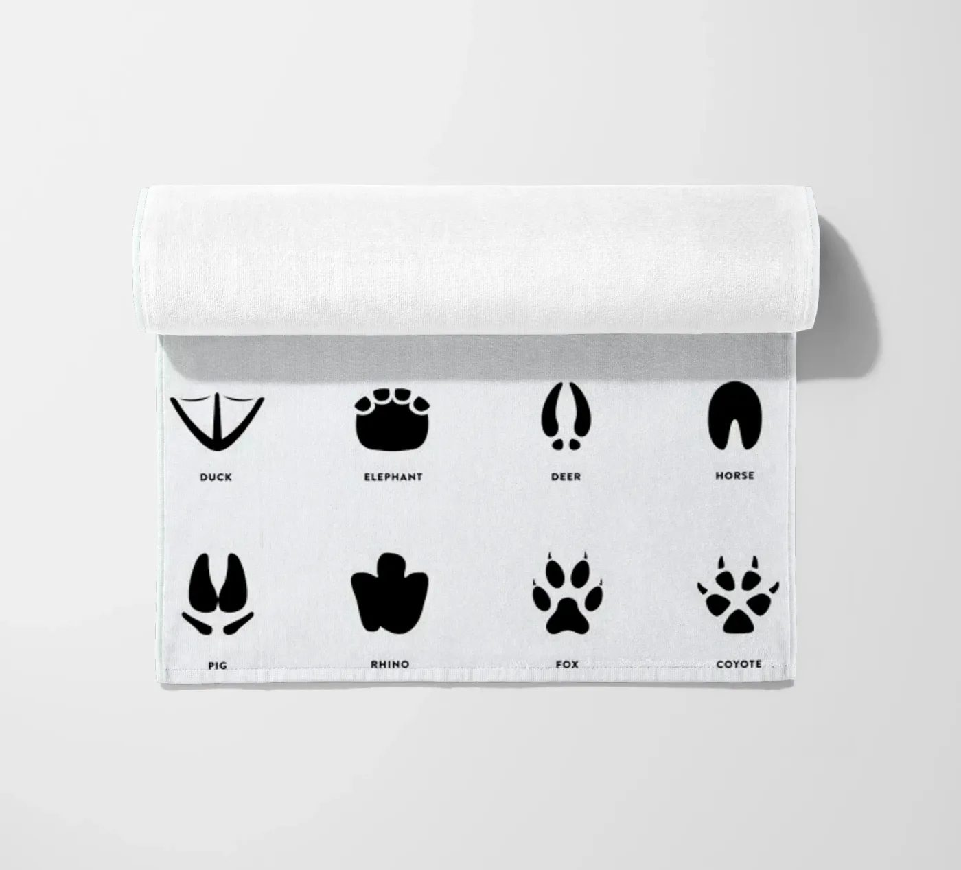 Paws chart strandhanddoek van daylight design studio