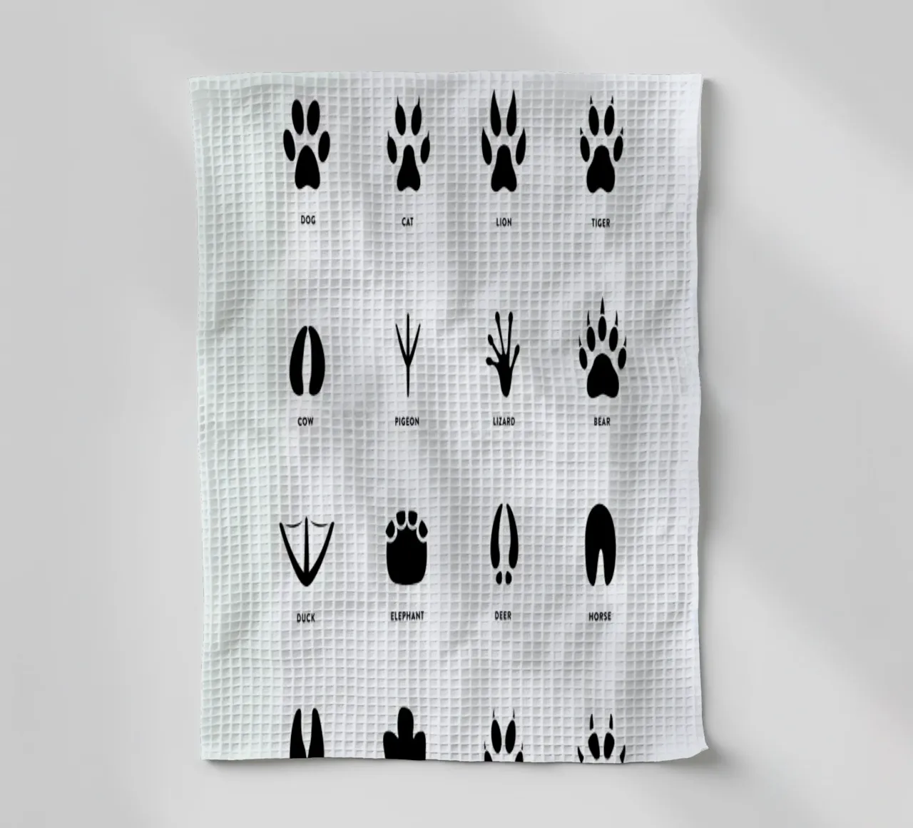 Paws chart canovaccio da cucina da daylight design studio