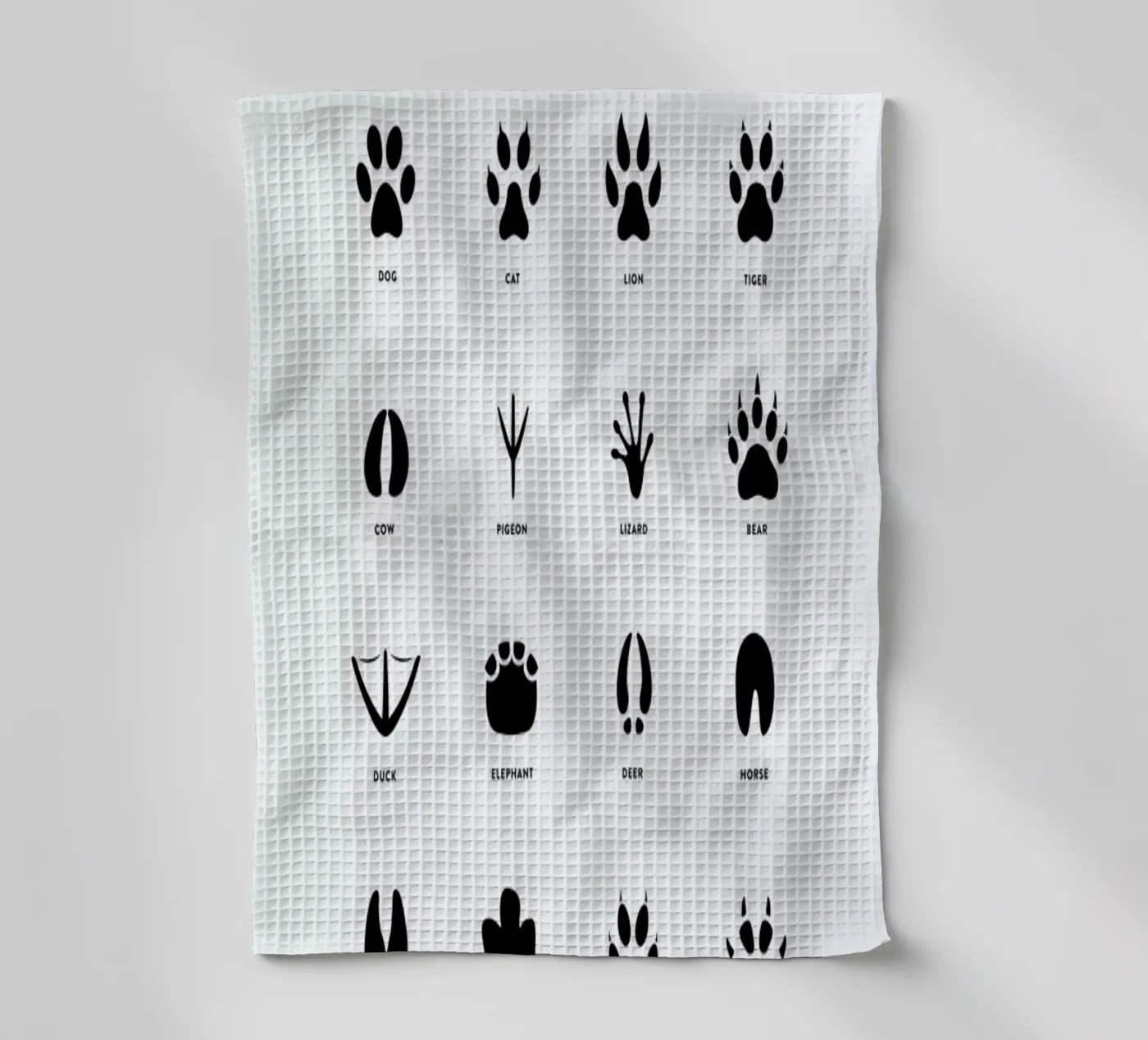 Paws chart torchon de daylight design studio