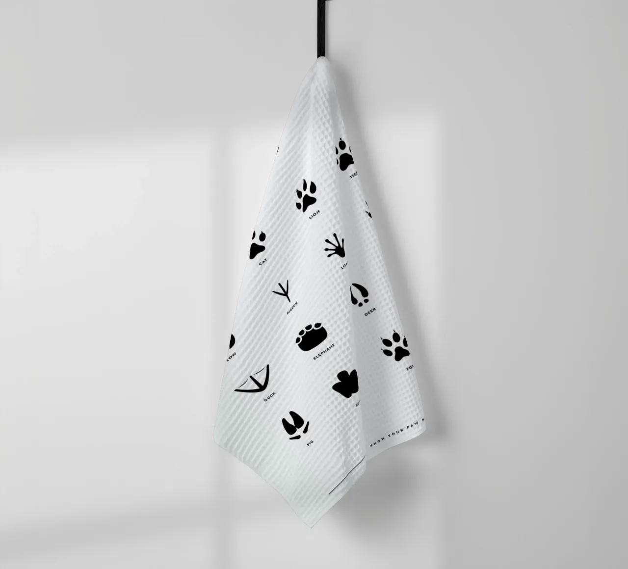 Paws chart canovaccio da cucina da daylight design studio