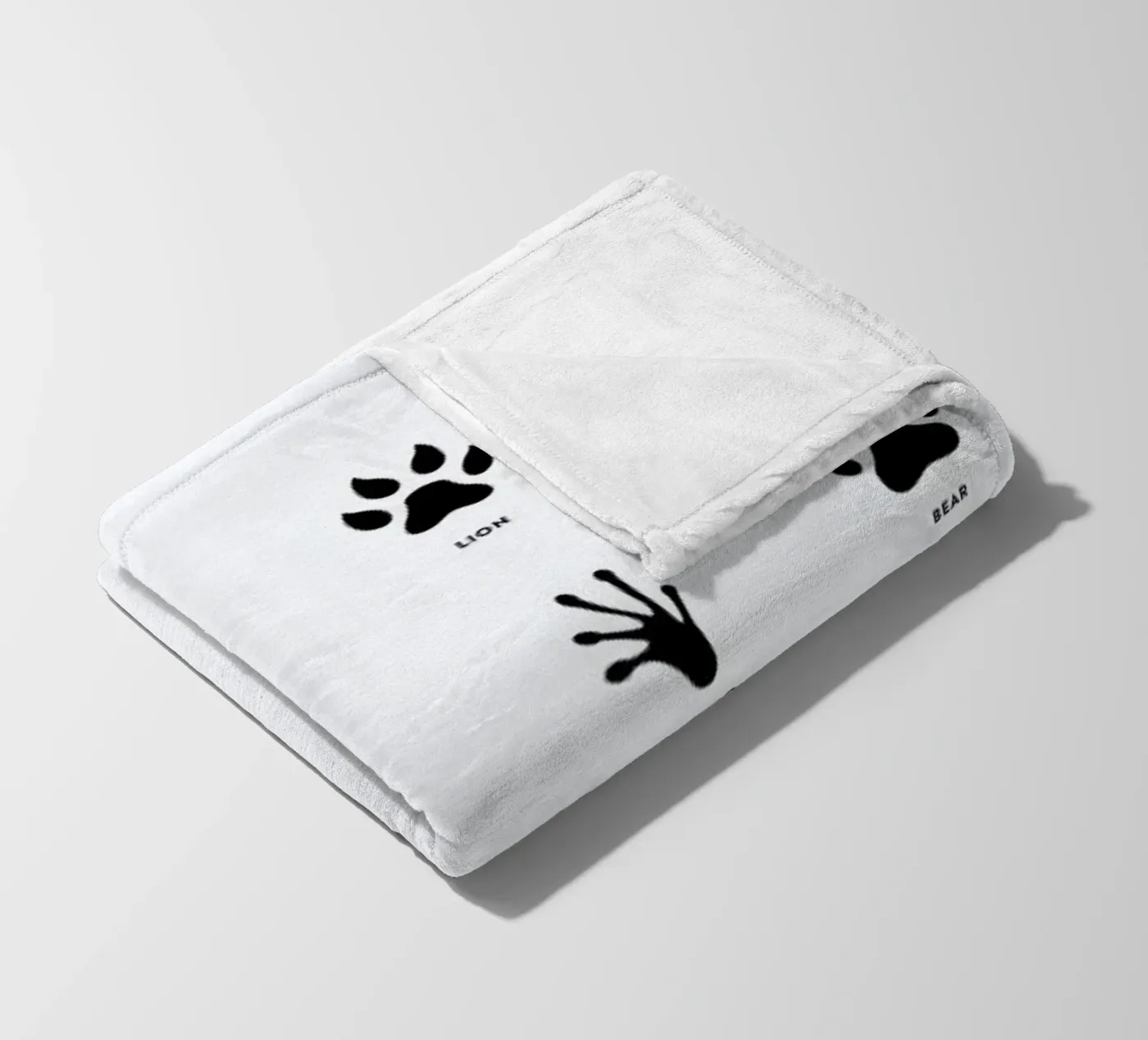 Paws chart Fleecedecke von daylight design studio