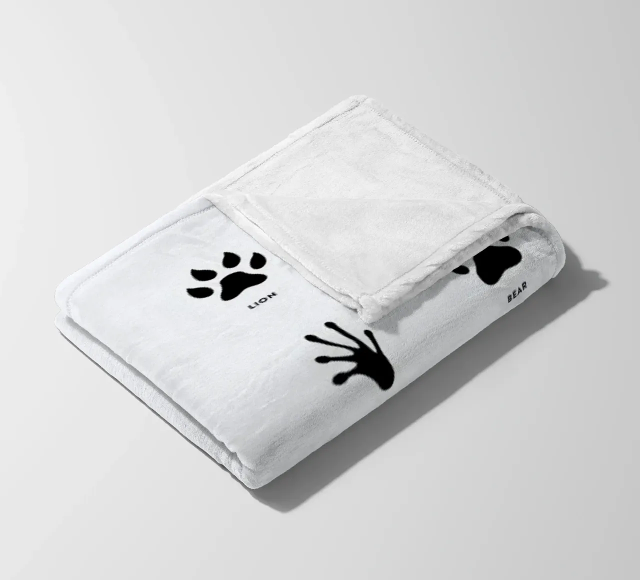 Paws chart coperta in pile da daylight design studio