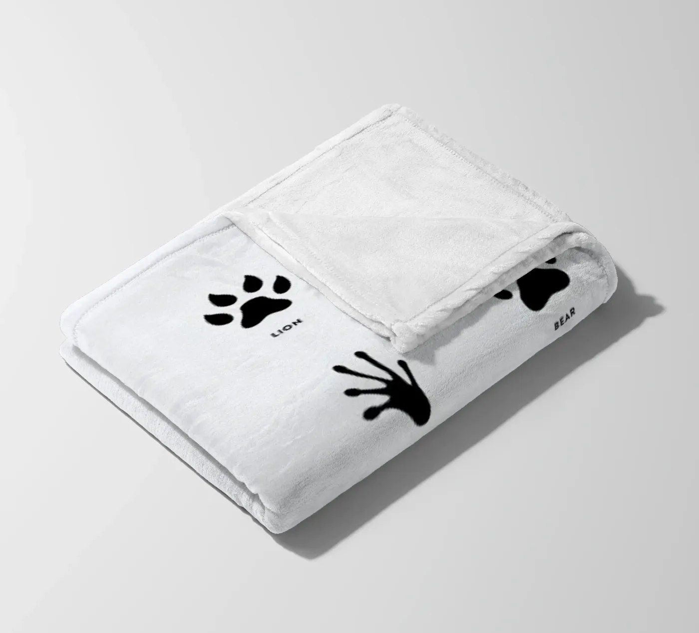 Paws chart Fleecedecke von daylight design studio