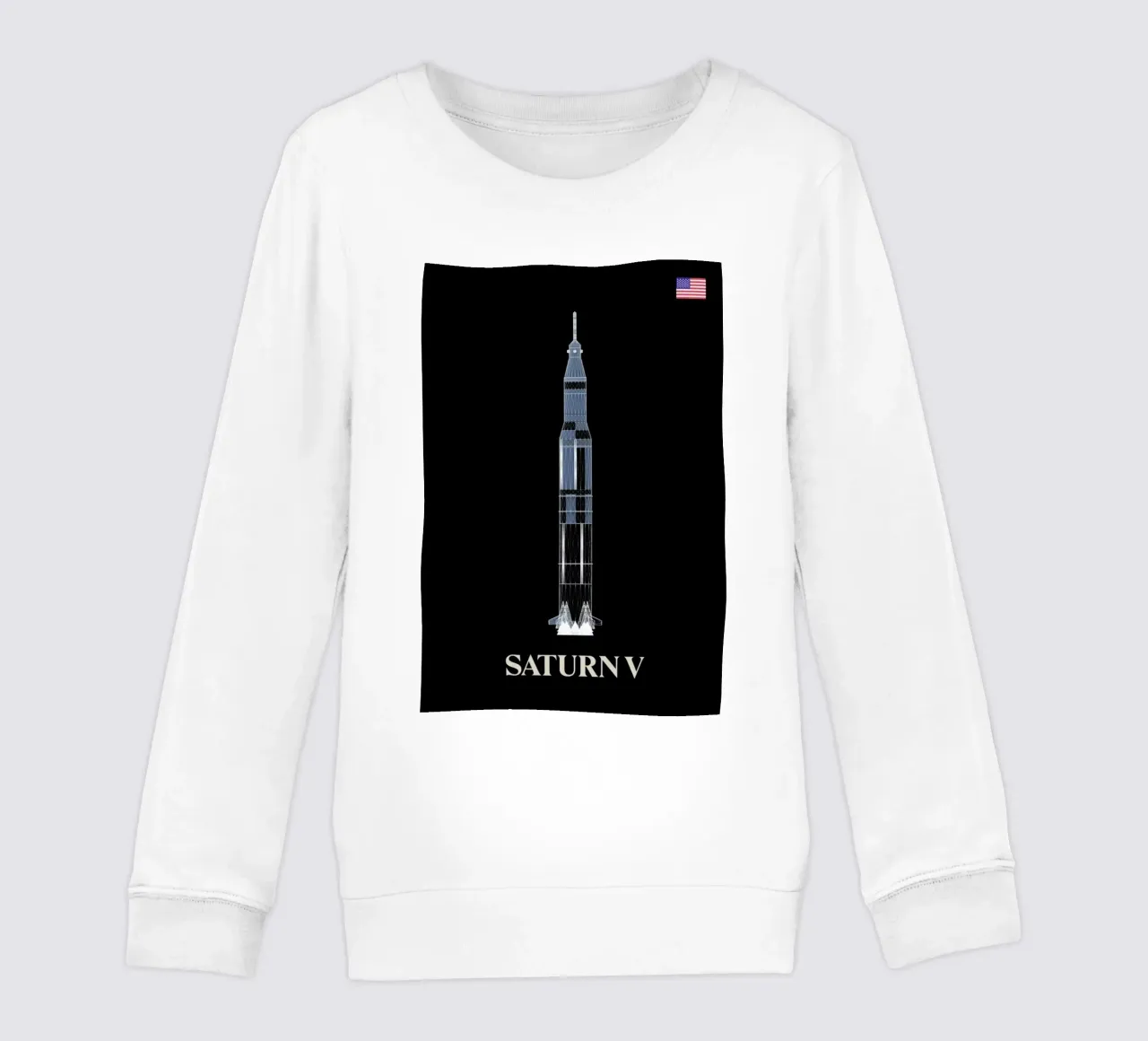 Saturn V felpa bambino da Marc Schulthess