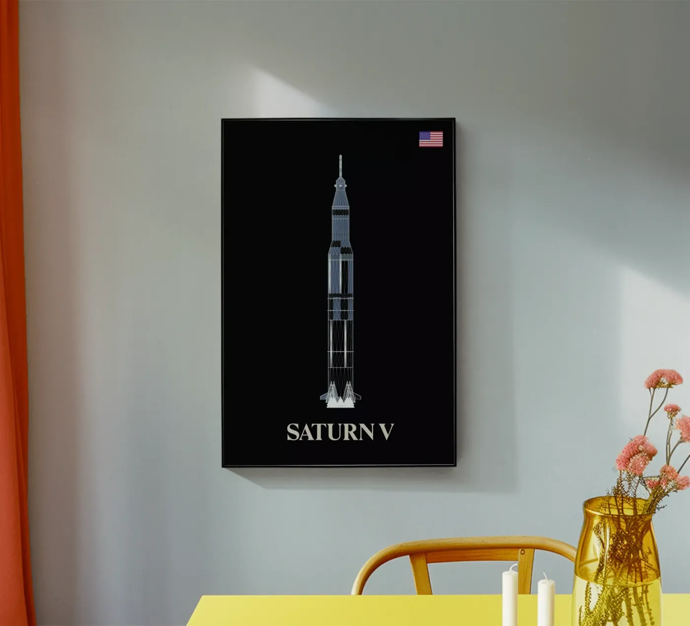 Saturn V plexiglas de Marc Schulthess