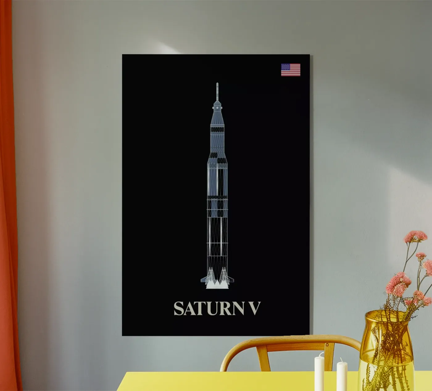 Saturn V plexiglas de Marc Schulthess