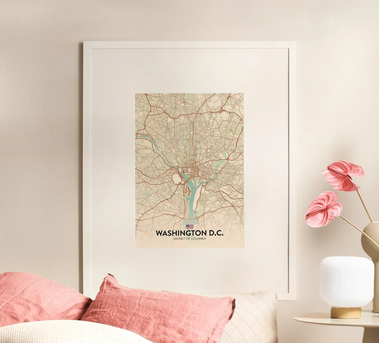 Washington DC poster da Jacob W MICKELSON