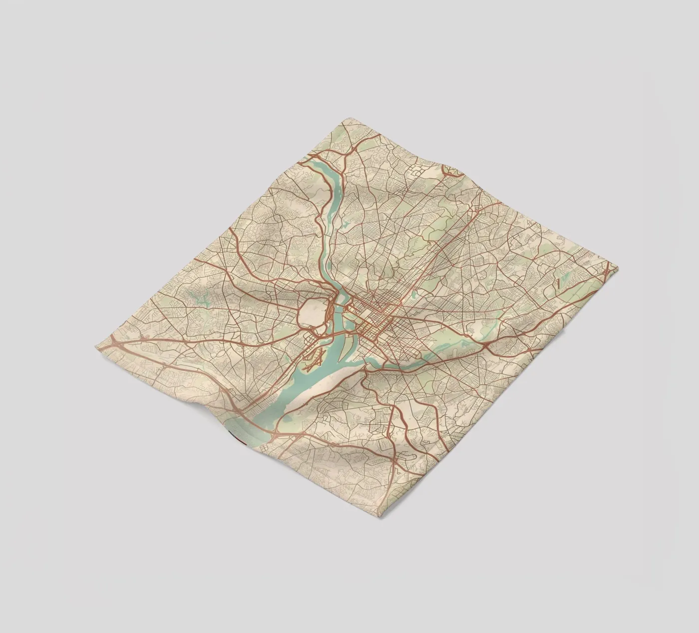 Washington DC Fleecedecke von Jacob W MICKELSON