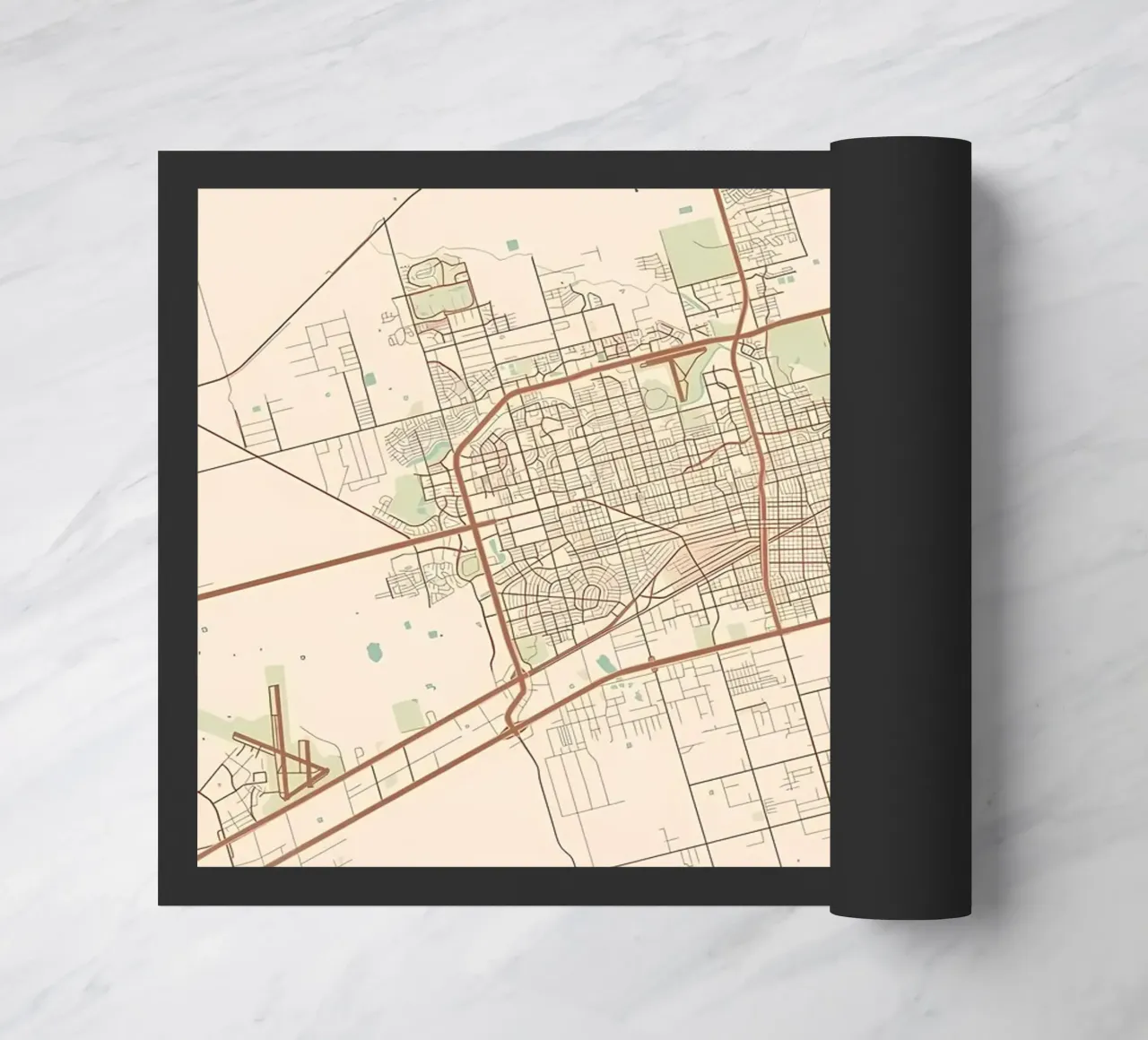 Midland TX doormat by Jacob W MICKELSON