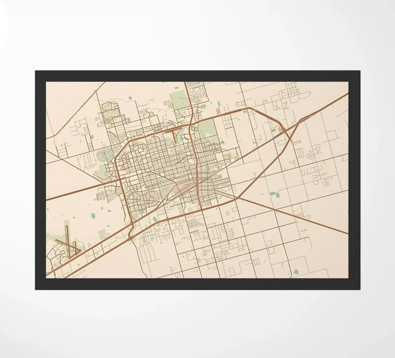 Midland TX doormat by Jacob W MICKELSON