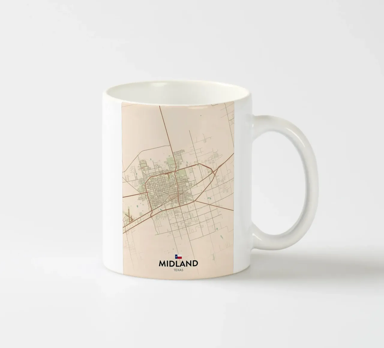 Midland TX tazza in ceramica da Jacob W MICKELSON