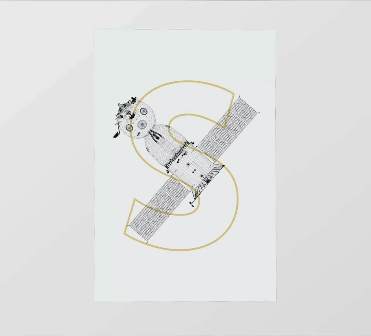 Soyuz Modul pellicola backlit da Marc Schulthess