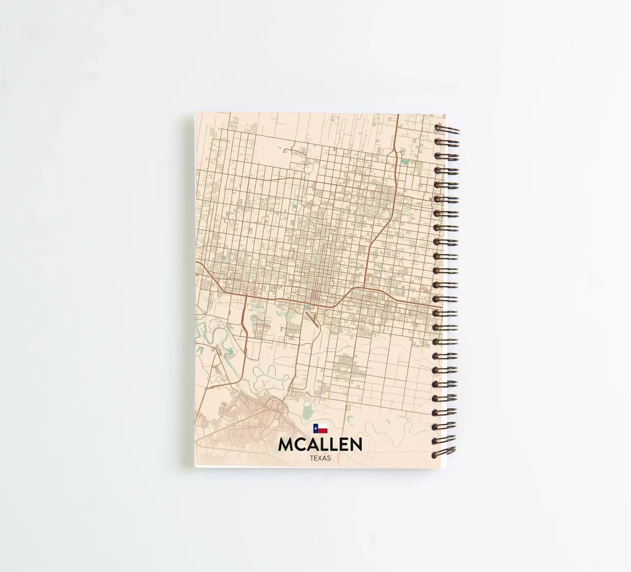 McAllen TX spiral notebook by Jacob W MICKELSON