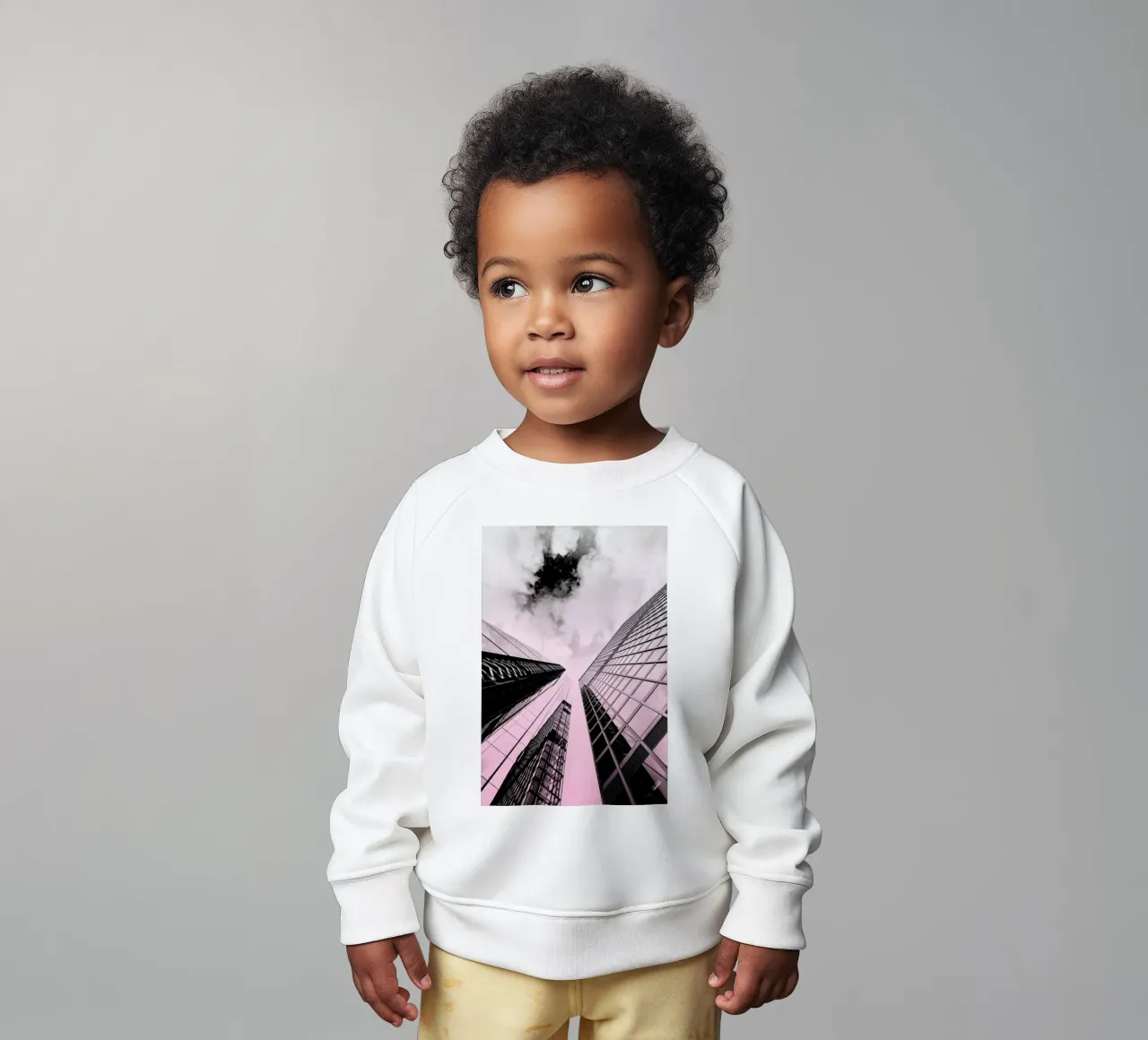 Skyscraper baby sweatshirt by Nordic Creators