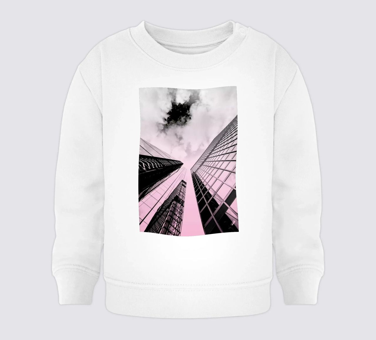 Skyscraper felpa neonato da Nordic Creators