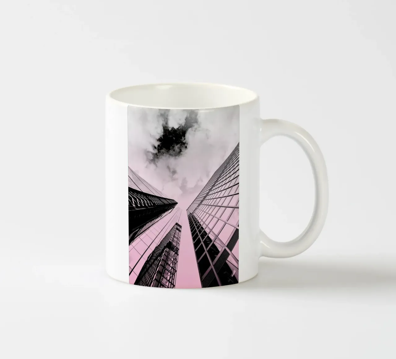 Skyscraper Keramik Tasse von Nordic Creators