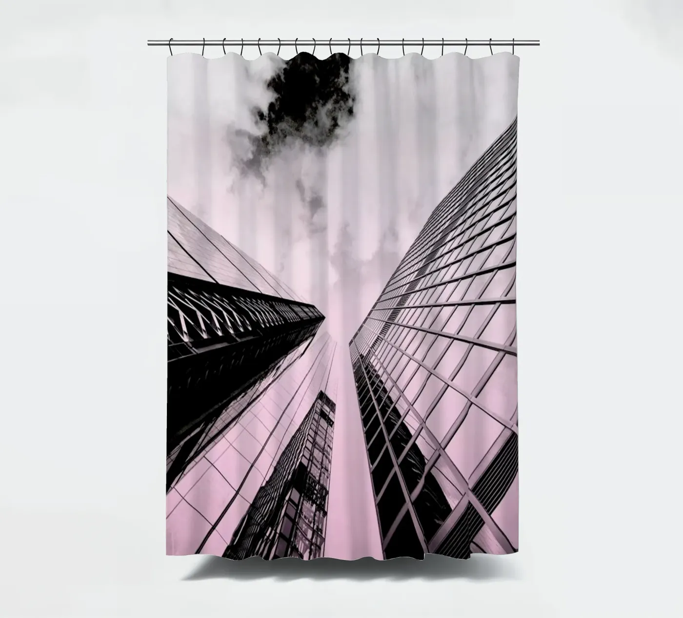 Skyscraper Duschvorhang von Nordic Creators