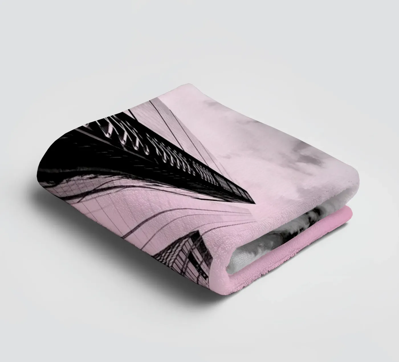 Skyscraper badhanddoek van Nordic Creators