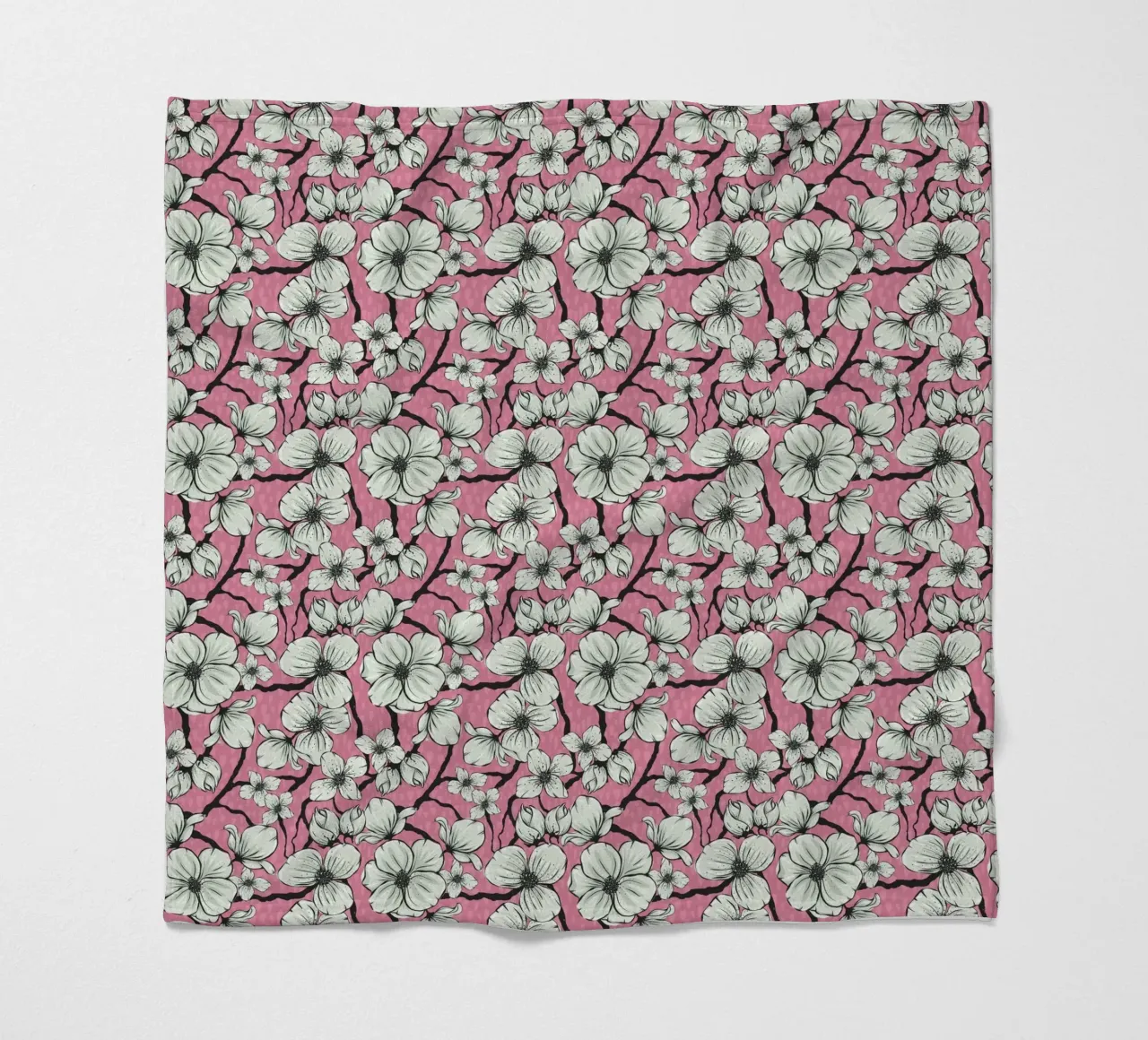 Springtime fleece blanket by Stella-Illustrations