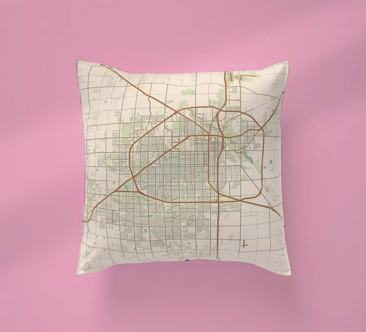 Lubbock TX cuscino da Jacob W MICKELSON