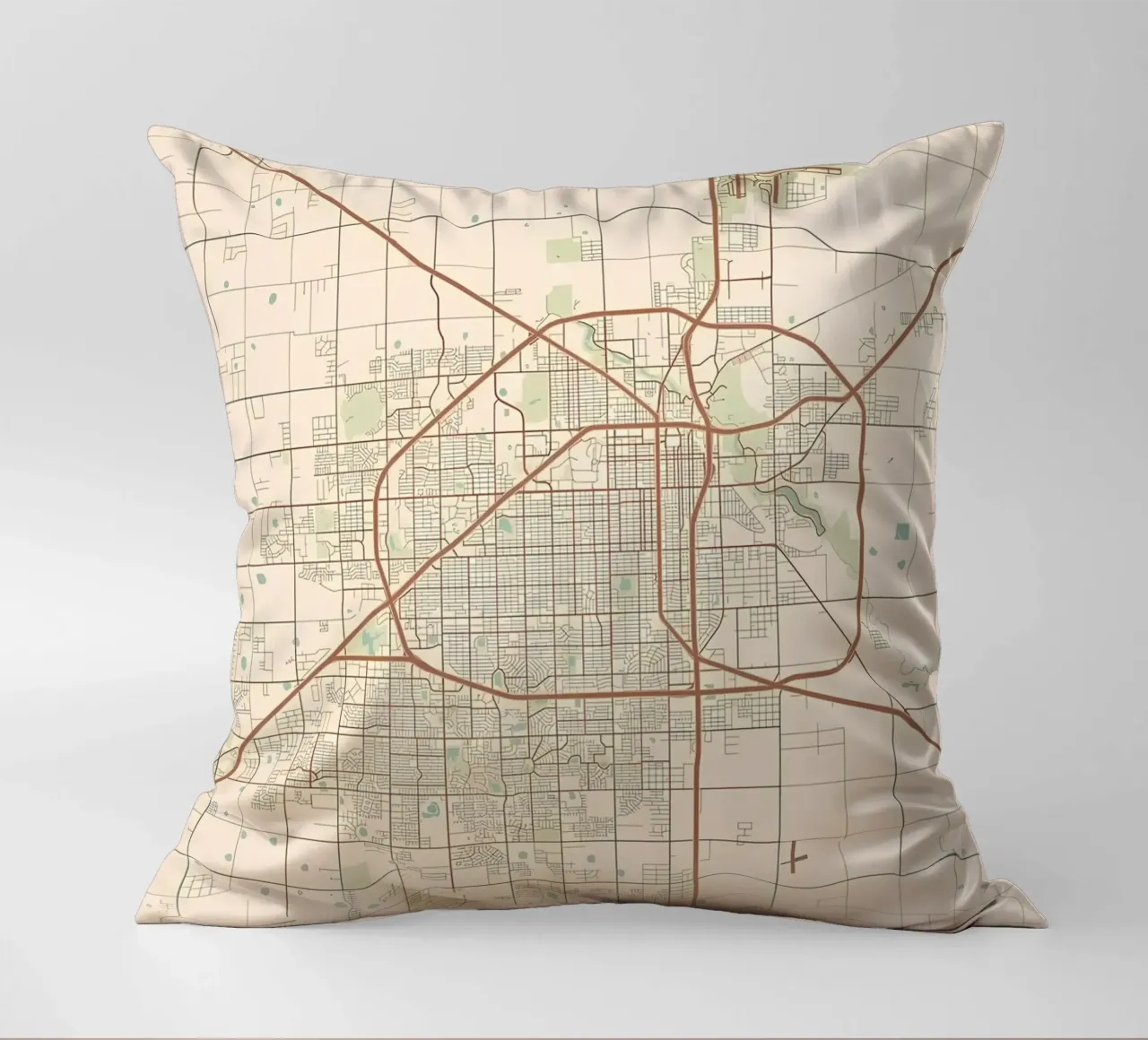 Lubbock TX cuscino da Jacob W MICKELSON