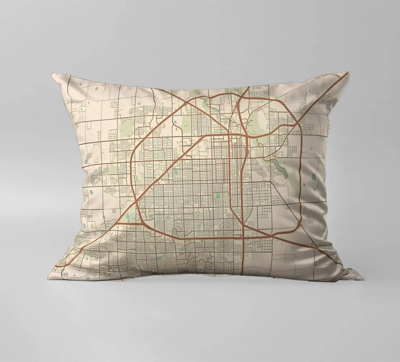 Lubbock TX cuscino da Jacob W MICKELSON