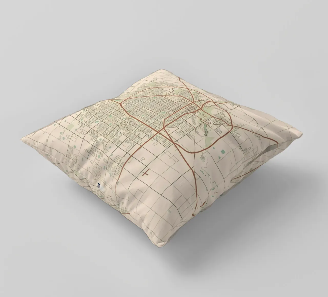 Lubbock TX cuscino da Jacob W MICKELSON