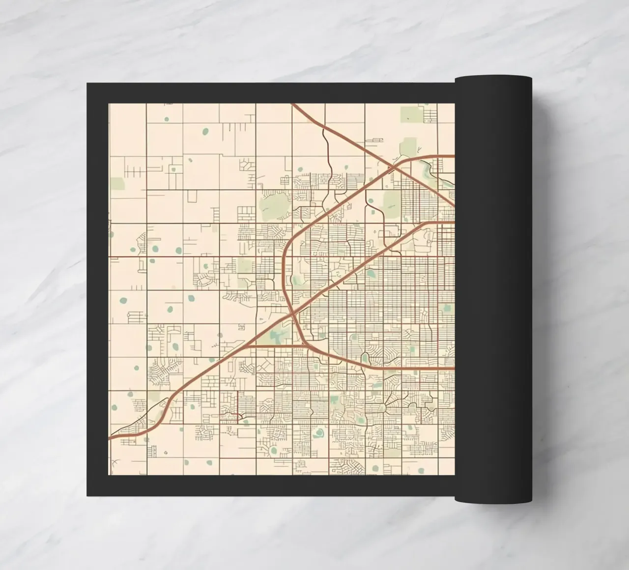 Lubbock TX deurmat van Jacob W MICKELSON